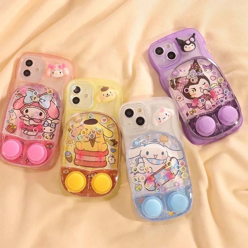 

Sanrio Kawaii Kuromi My Melody Cinnamoroll Pom Purin чехол для телефона Iphone 11 12 13 14 ProMax Plus мультяшный прозрачный чехол