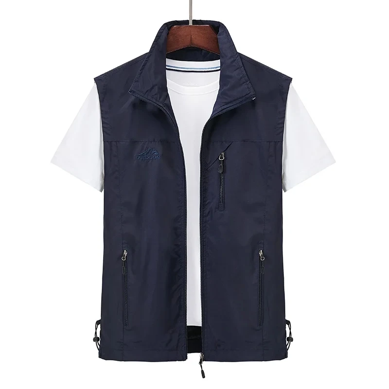 Description Picture 5 of itemWaistcoat men's style new Korean version of loose-fitting workwear trend jacket large casual jacket