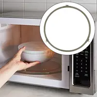 Anneau de plateau tournant pour micro-ondes, pièces haute Performance, facile à installer, plateau en verre robuste et Portable, accessoires de Support 1