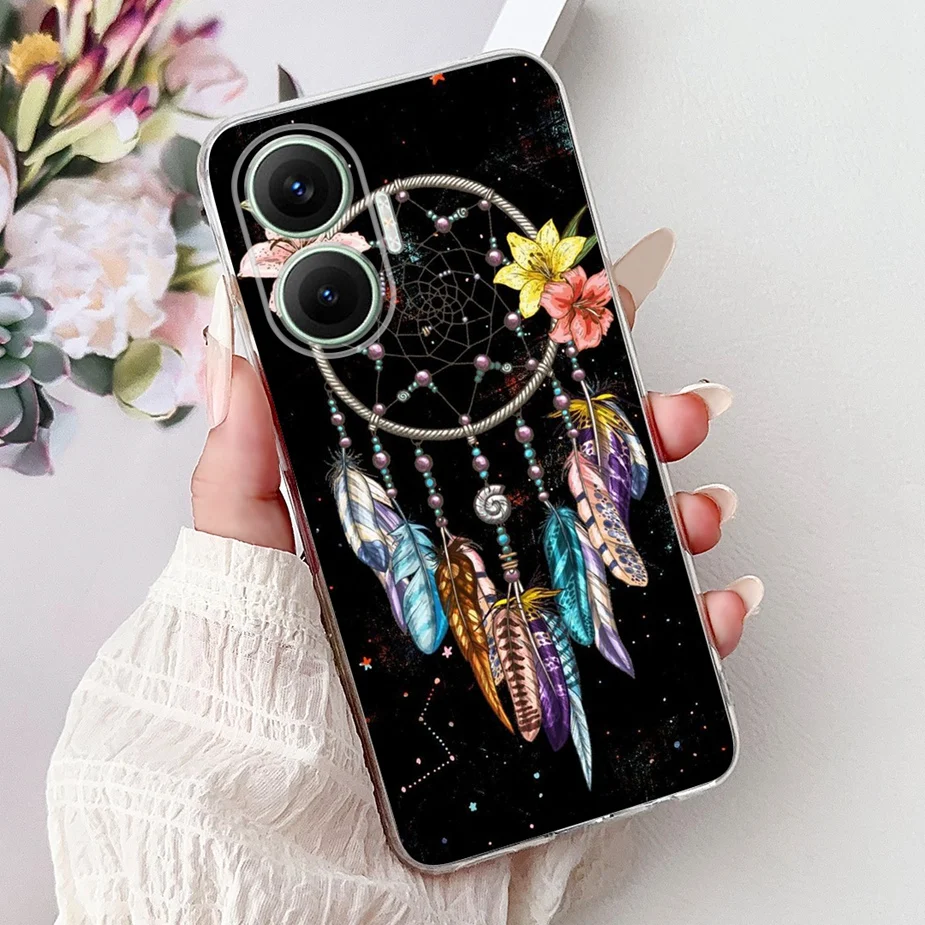 Stylish Painted Soft Slim Phone Case - For Xiaomi Redmi and Poco Series