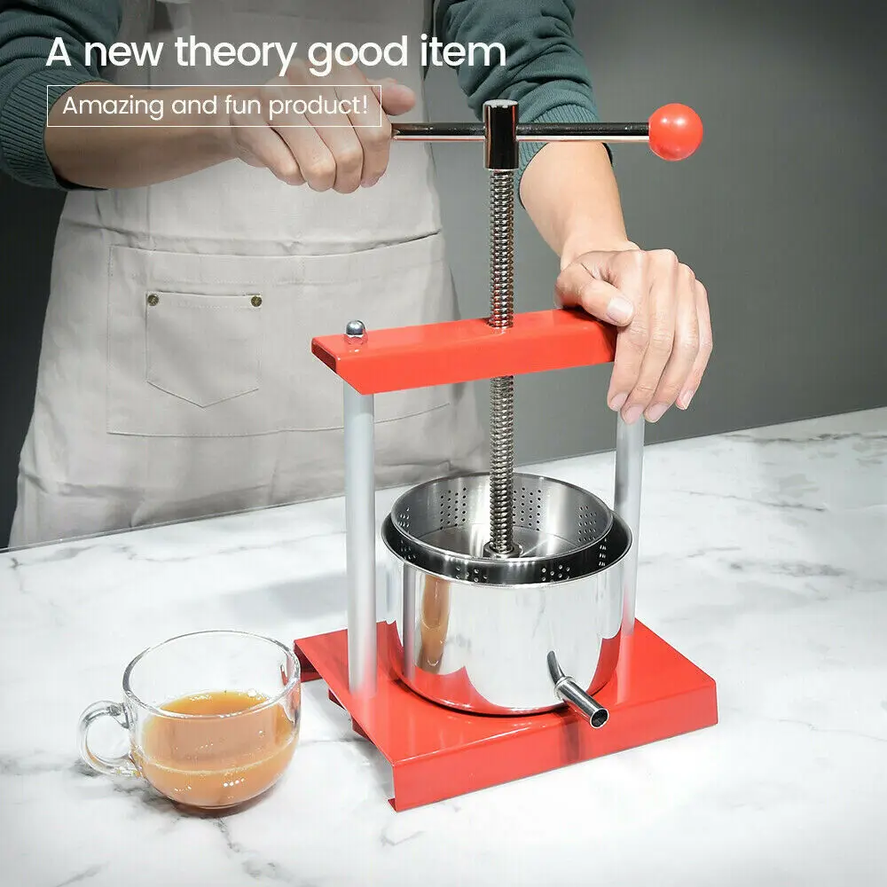 VEVOR Wine Presser Grape Press for Wine Making 2L Fruit & Tincture Press Machine