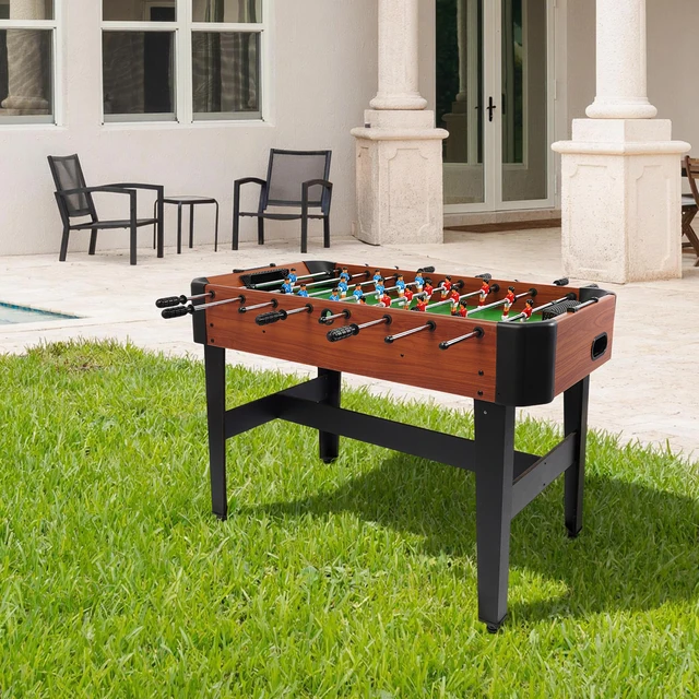 20173-b4956b.jpg 120*61*81cm Foosball Table Soccer Table Game 8-Rods Foosball Game Table for Placing in Your Home Living Room,