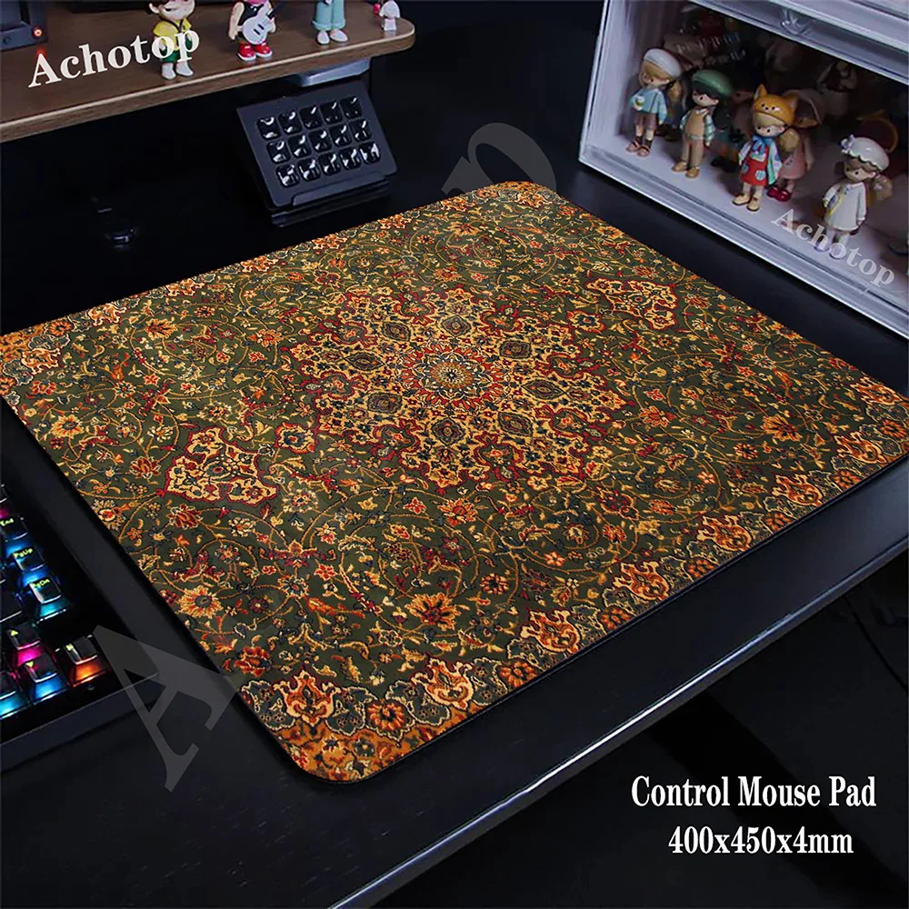 

Persian Control Mouse Pad XXS Notebook Office Mousepad Rubber Keyboard Pads Gaming Setup Accessories Mouse Mat 400x450mm