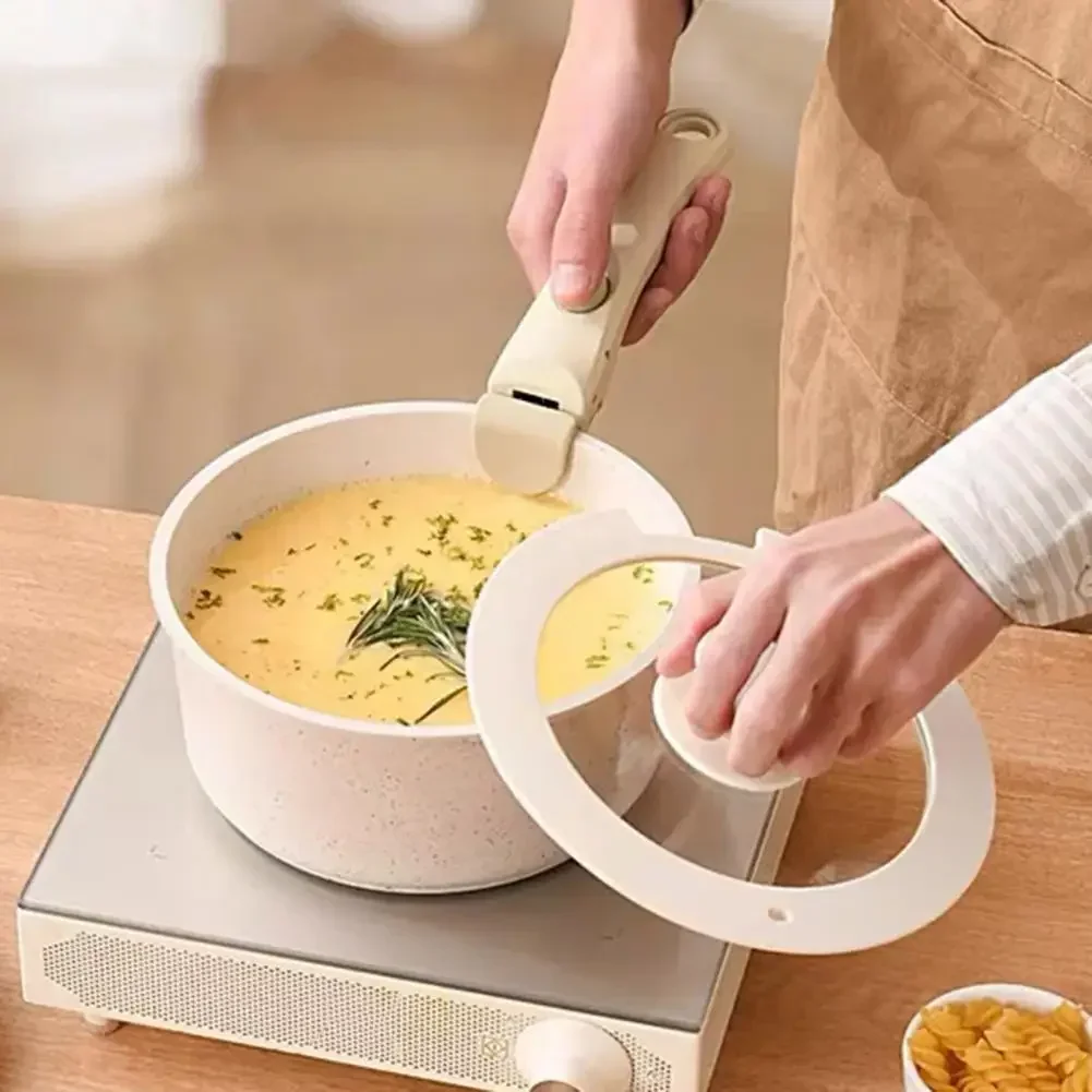 Universal Removable Pan Pot Handle Outdoor Tableware Detachable Replacement Clip Hand Grip Kitchen Accessories