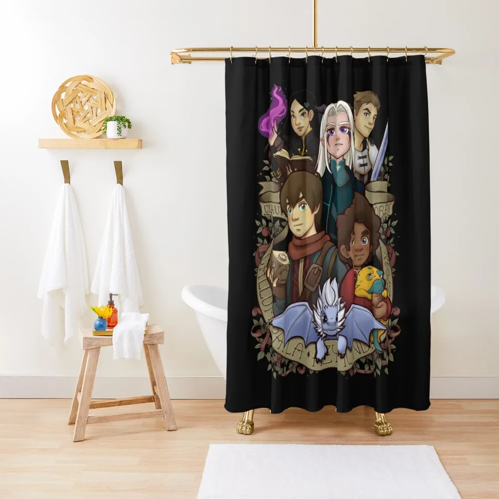 

the dragon prince 21 Shower Curtain For Bathroom Modern Accessory Bathrooms Transparent Bathroom Shower Elegant Bathroom Curtain
