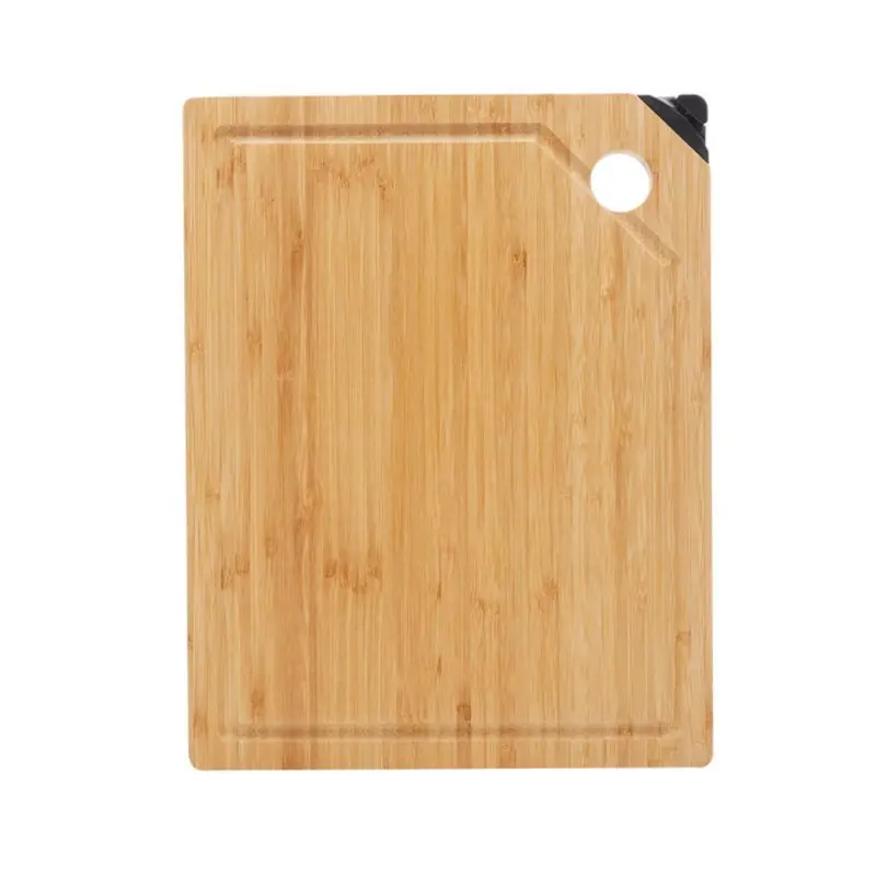 

Bamboo Cutting Chopping Board with Built in Knife Sharpener