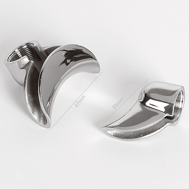 Semi-Automatic Coffee Machine Handle Diverter Nozzle Stainless Steel Drain Nozzle Diversion 58Mm