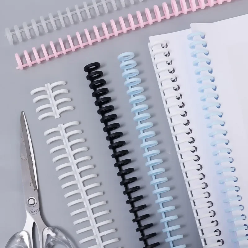 Bind2Go Peine De Plástico Azul Con 21 Anillos A4, 25 X (6 Mm