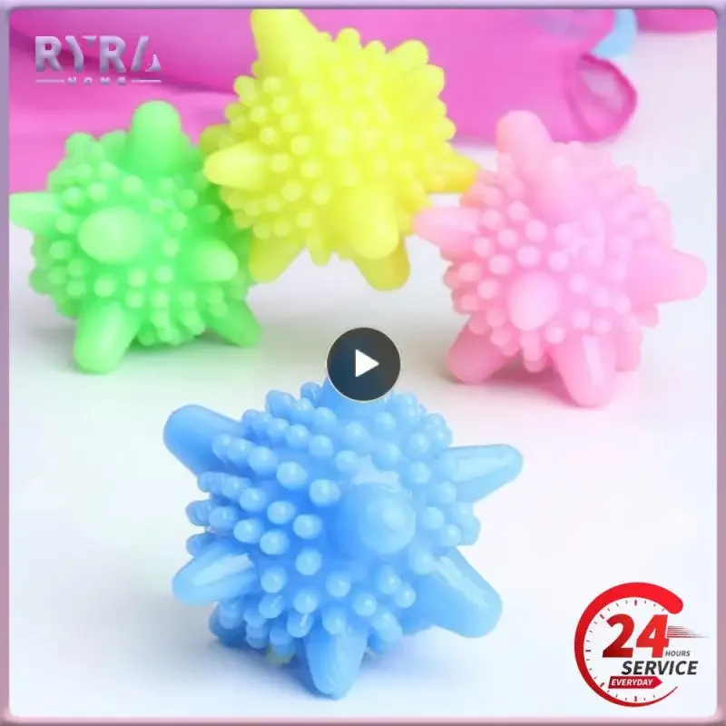 Laundry Balls Soften Clean Washing Machine Dryer Anti Winding Laundry Washing Tumble Balls Helper Clothes Softener