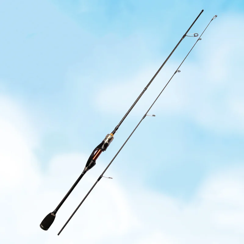 Canne à pêche ultra légère en fibre de carbone 1,68/1,8 m