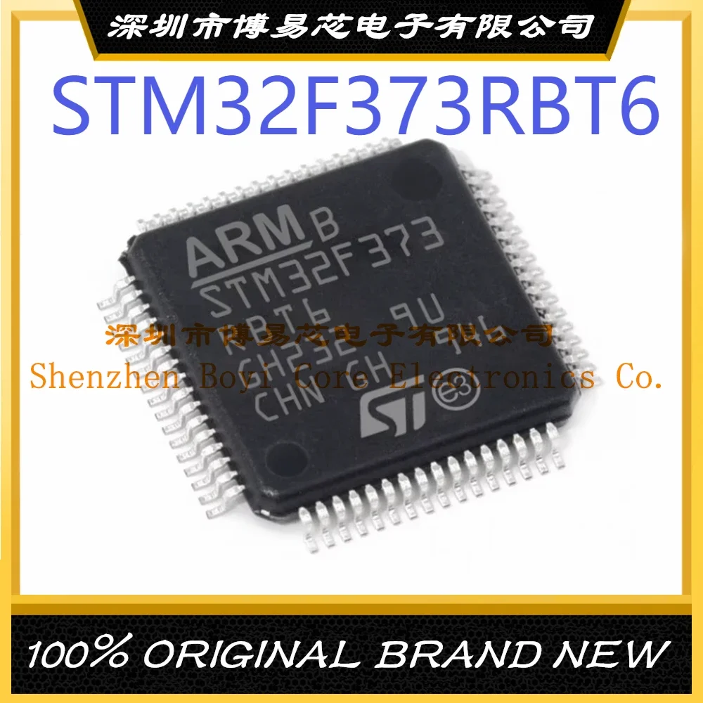 STM32F373RBT6 Package LQFP64Brand new original authentic microcontroller IC chip tms320f280049pzs f280049pzs lqfp100 package 32 bit microcontroller authentic chips are welcome to ask