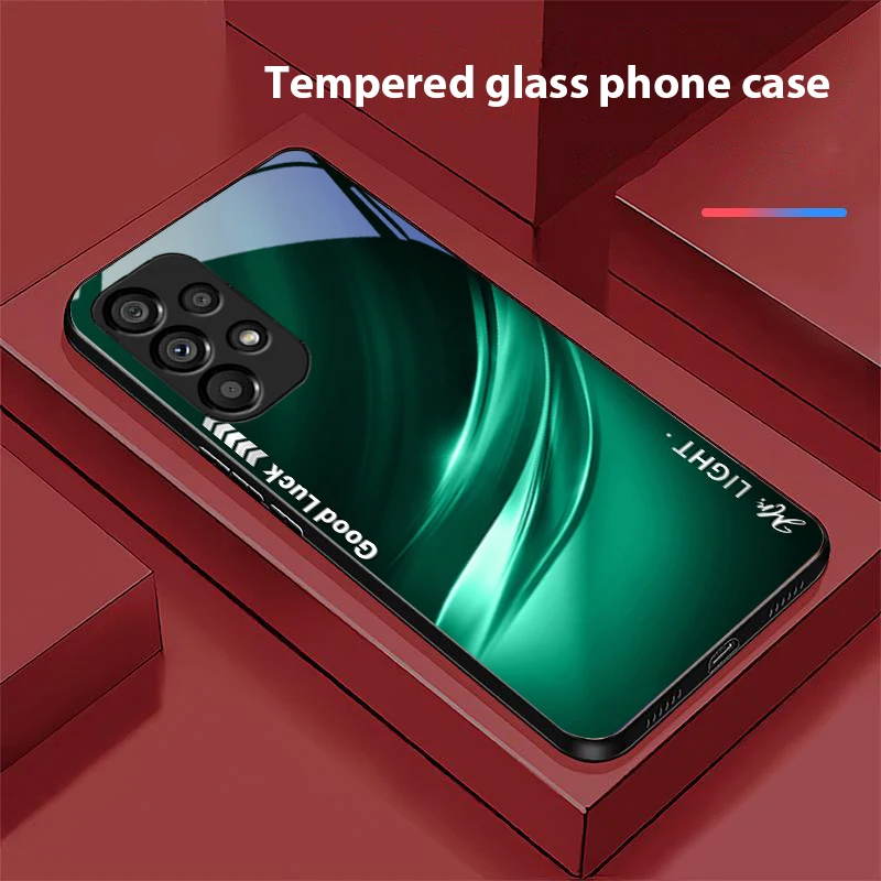 Gradient Soft Green Glass Phone Case