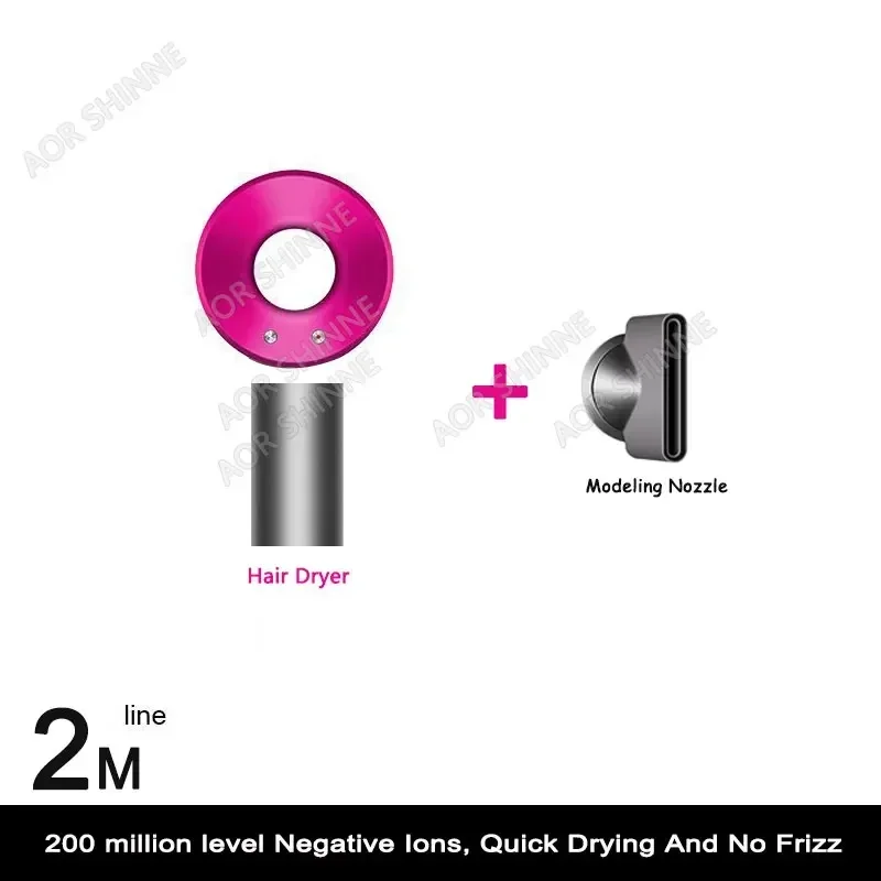 Super professional hair dryer Leafless anti-static constant temperature negative ion hair dryer
