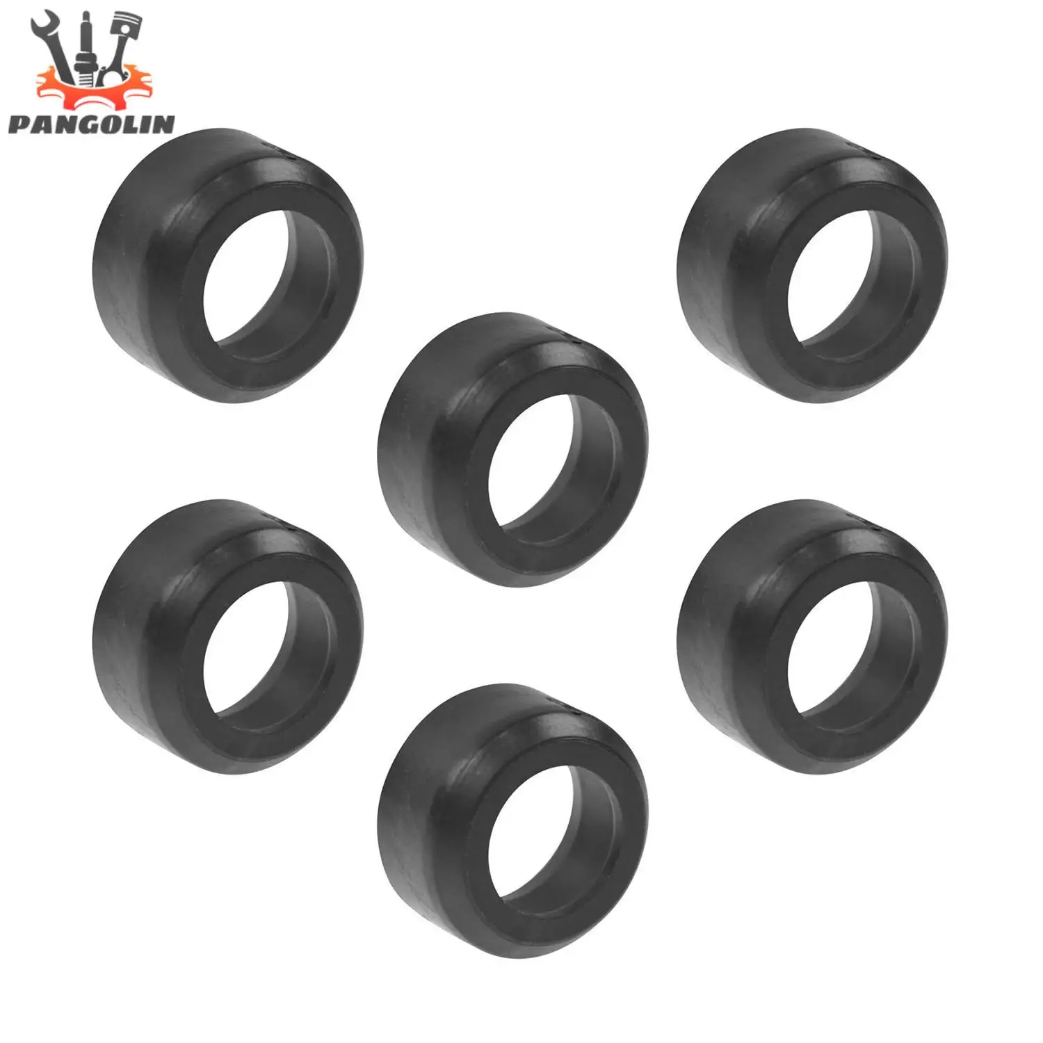 Fuel Injector Seal Adaptor F77Z9G512AA F77Z-9G512-AA 6pcs For FORD Ranger Explorer Mustang 4.0L Engine Repair Accessories