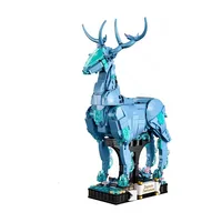 Wizarding World Moc Bricks 76414 Patronus Collectible 2-in-1 Building Blocks Set Christma Gift Idea for Teen Aged 14 and Up Toys 1