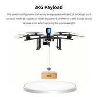 Radiolink M435 4-Rotor 3KG Payload Heavy Lift Drone 120km/h Flight Speed, Routes Planning And Autopilot, 4KM Long Range RTF 2