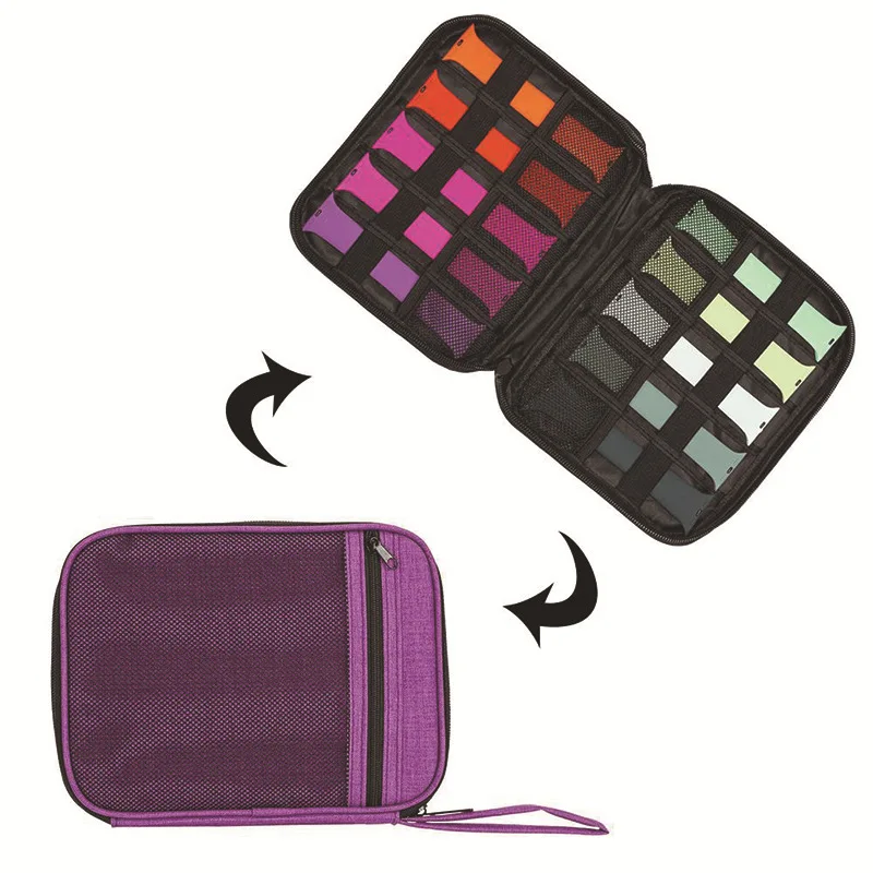 Smart Watch Band Storage Organizer Multifunction Portable Watch Strap Box for Apple Travel Pouch Bag Holds 10 Bands Case