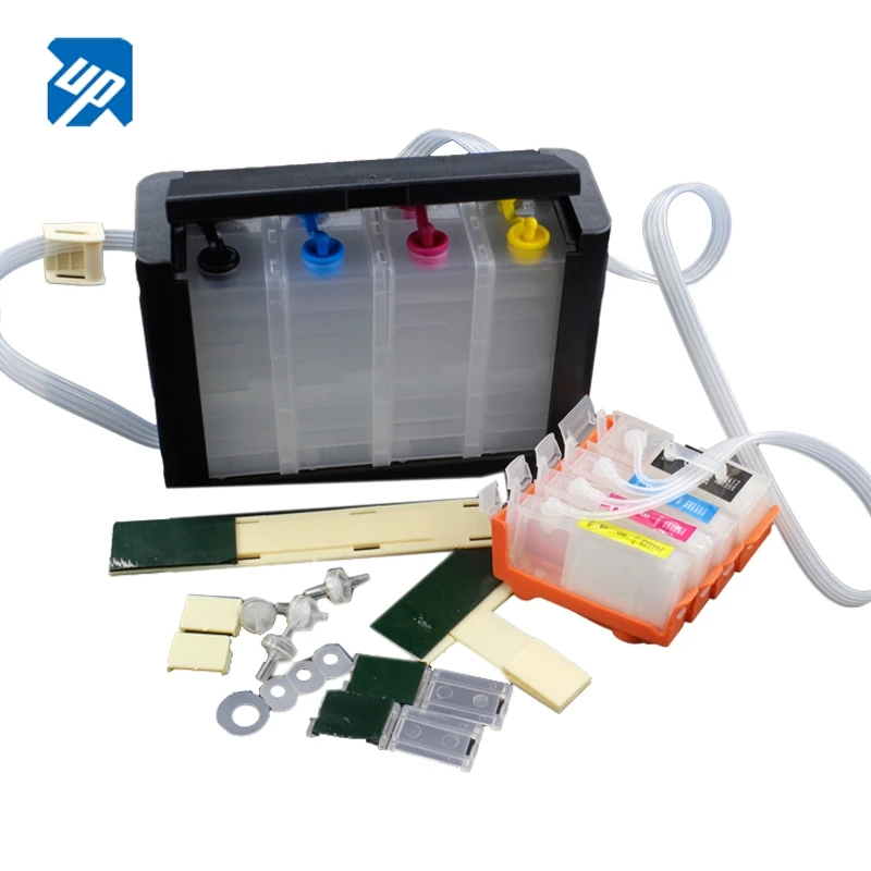 UP Empty ciss ink system for CANON IX4000 IX5000 IP3300 IP3500 MP510 MP520 MX700 printer with auto reset chip PGI-5 pgi5 CLI-8