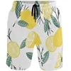 New Lemon Graphic Shorts Pants 3D Printing Hip Hop Board Summer Hawaii Swimsuit Men Surf Swim Leisure And Comfort Trunks 1