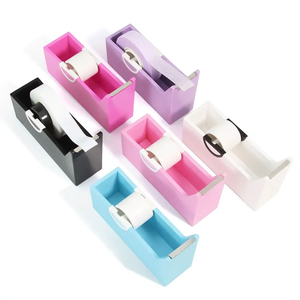 Eyelash Extension Tape Cutter Lash Adhesive Tape Split Tools Grafting Lash Plastic Rotating Tape Cutting Makeup Tool