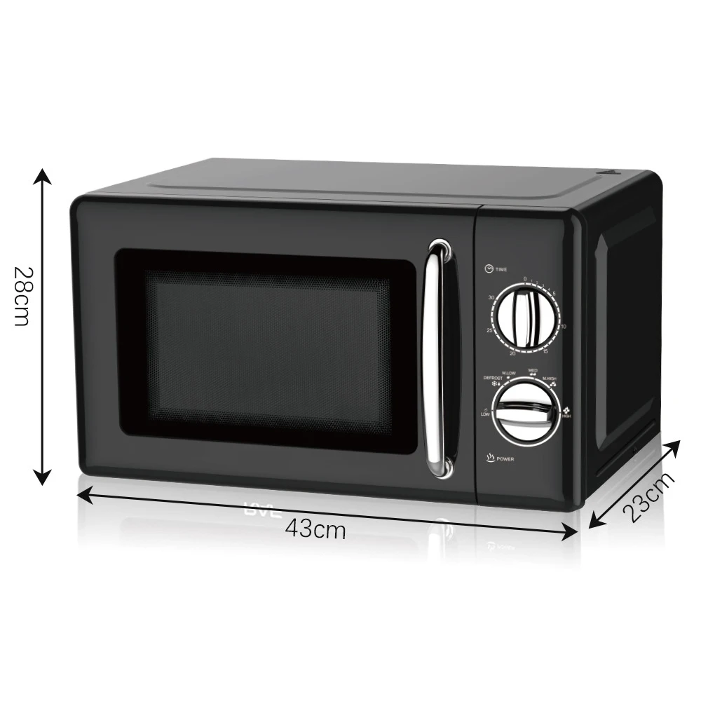 Home Office Fast Light Wave 360 Turntable Microwave Oven Visual Heating Microwave Oven 5