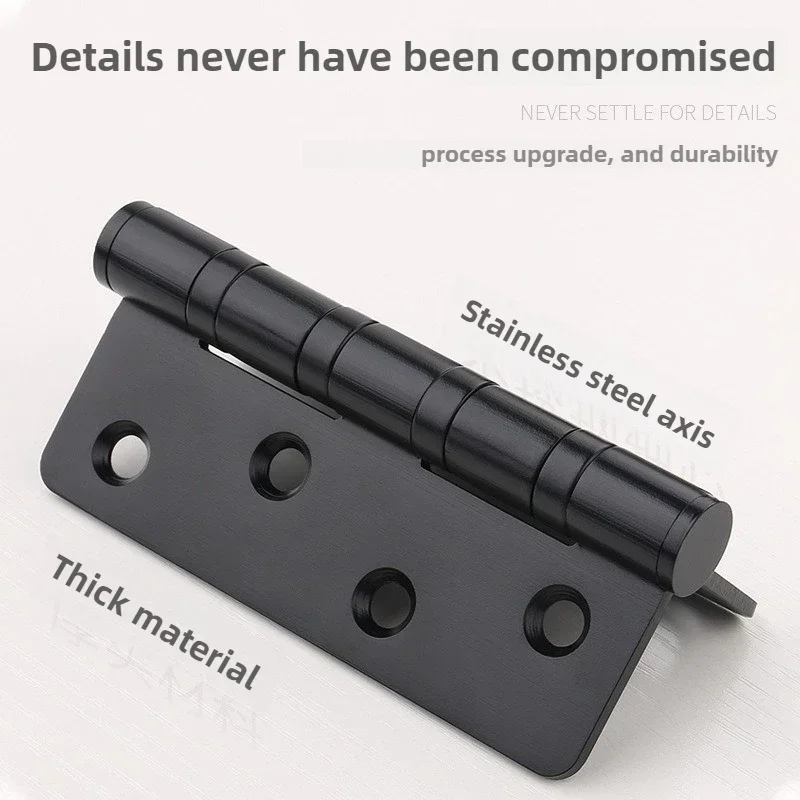 Stainless Steel Hinges,Door Hinges 1/1.5/2/2.5/3/3.5/4/5 Inch Door Connector Accessories Durable Furniture Home Stainless Steel Hinge Window Cabinet Jewelry Box