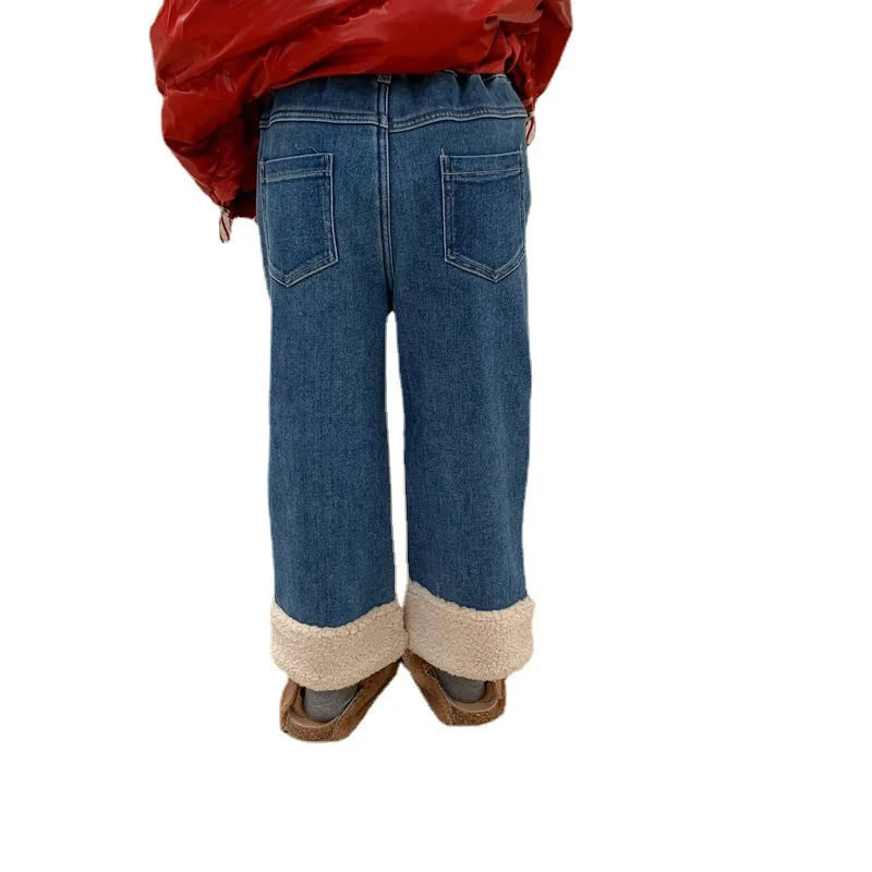 Toddler Velvet-Lined Jeans 5