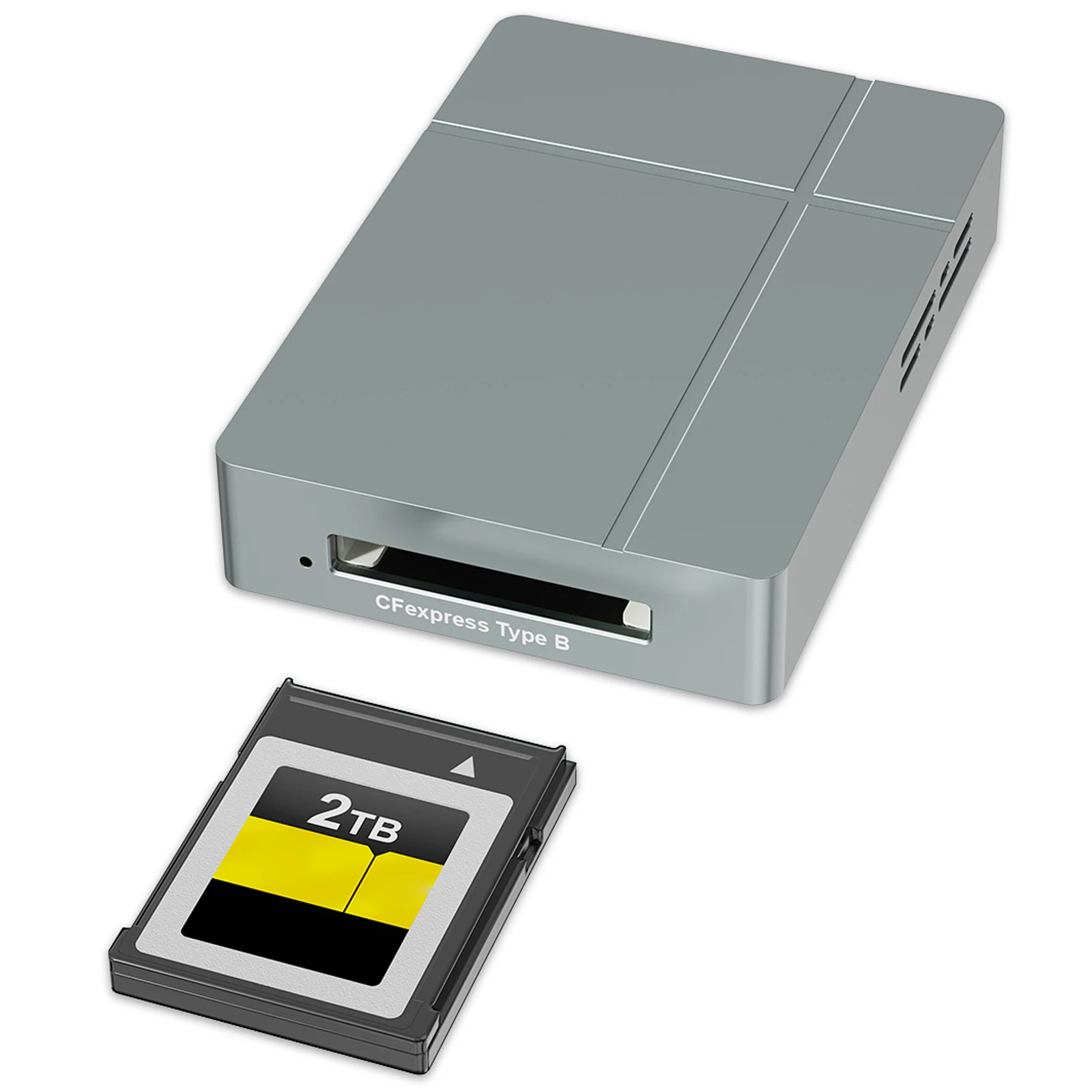 40Gbps 고속 CFe-B 카드 리더기 CFexpress B 카드 리더기 안드로이드/MacOS/Windows용 알루미늄 케이스 메모리 카드 어댑터