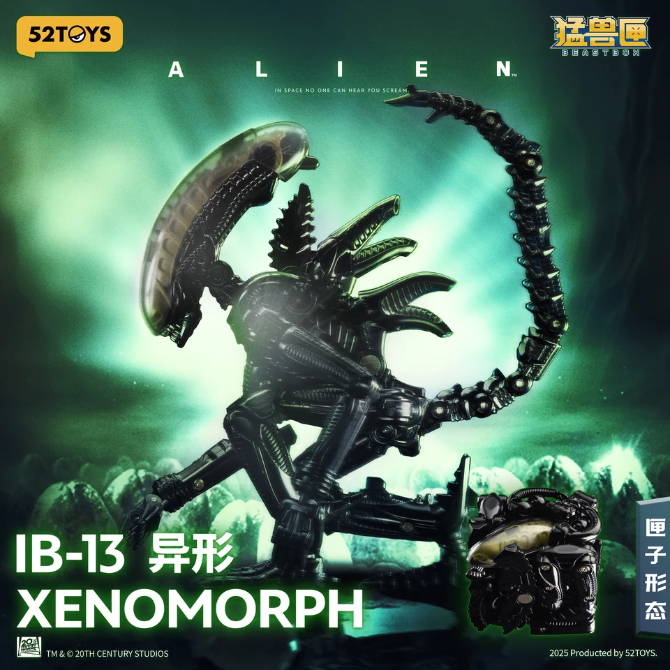 In Stock 52TOYS BEASTBOX-INFINITY IB13 XENOMORPH Alien 2.0 Model