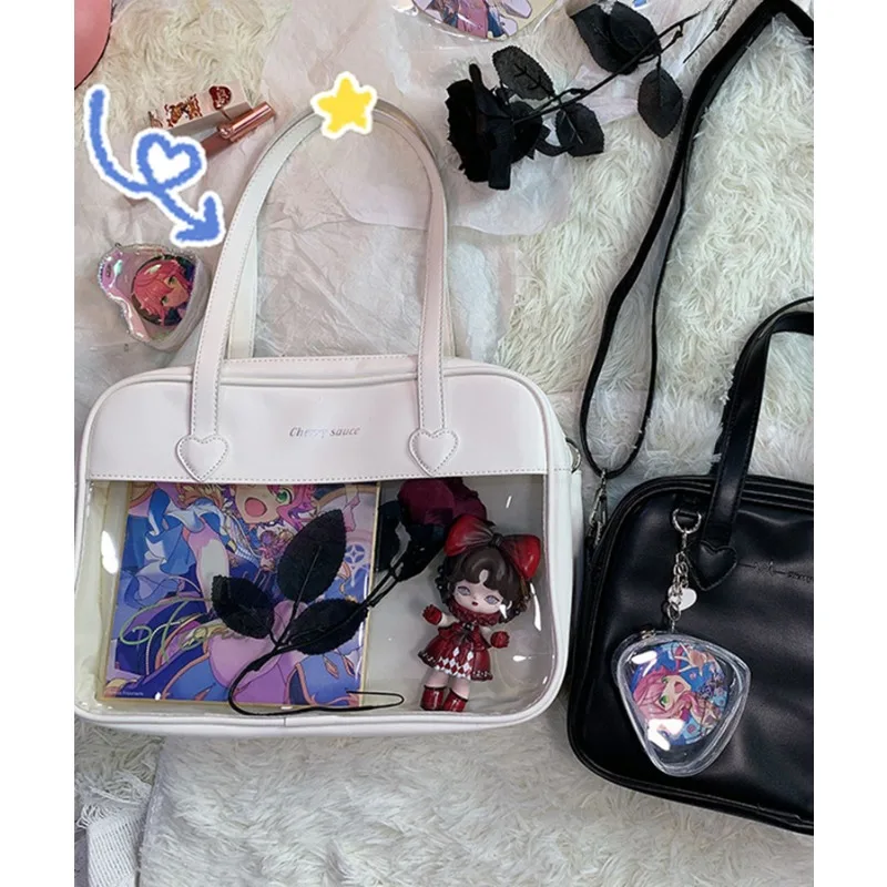 

Cherry Sauce Original Design Japanese Commuter Pain Bag Baby Bag JK Bag Making Casual Bag Childrens Gift