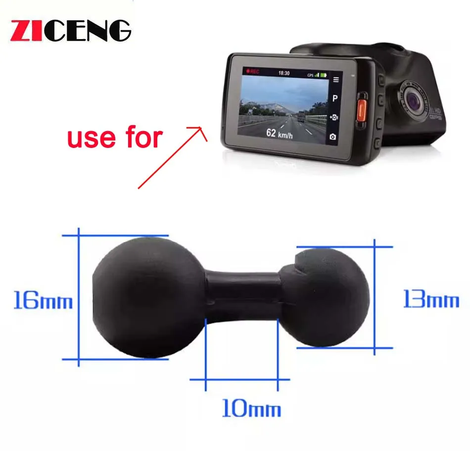 Specchietto Retrovisore Per Telefono Cellulare Supporto Per Estensione Del Riduttore Dell'Asta Di Estensione Della Staffa Del Registratore Adesivo Su 