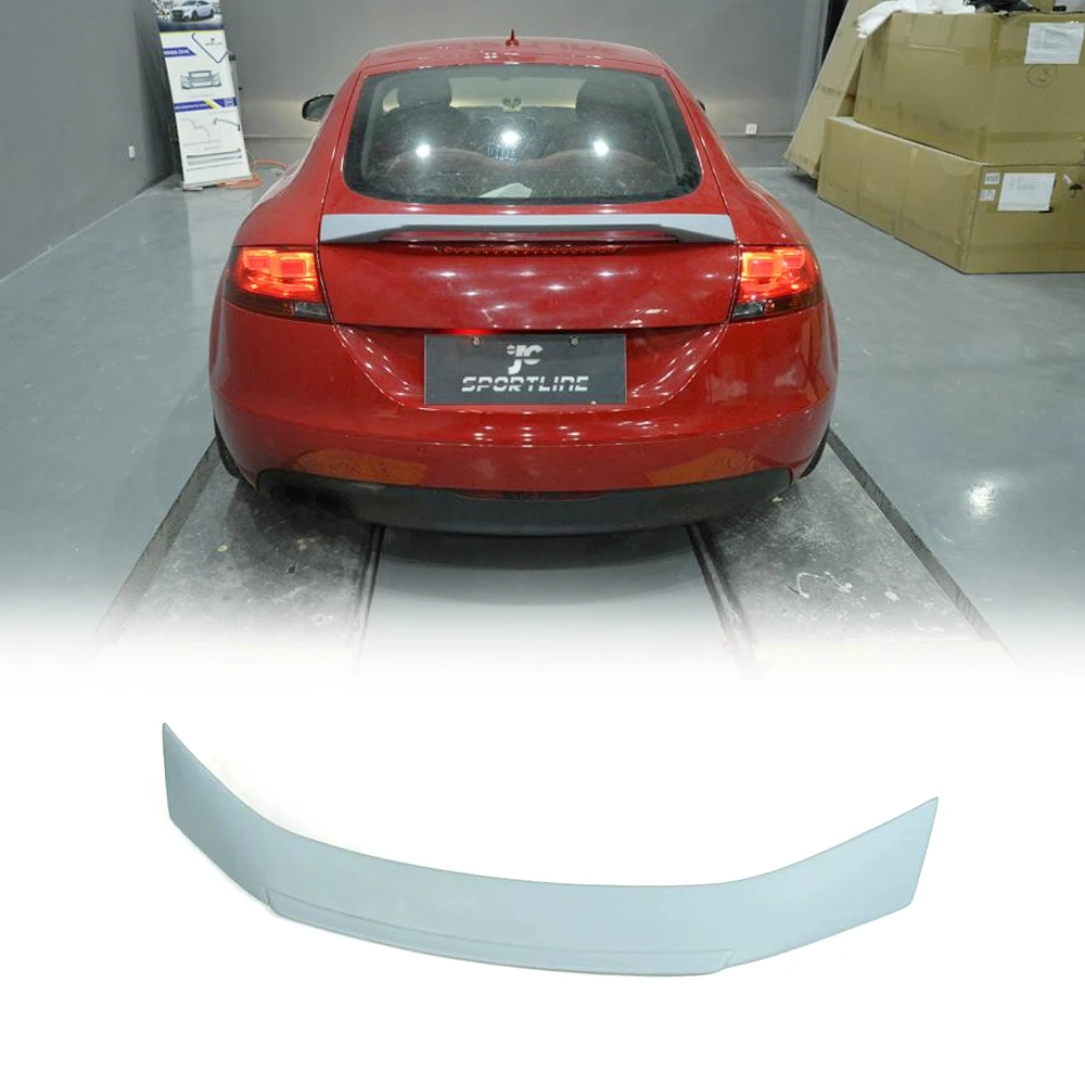 Pu Rear Trunk Lip Wing Spoiler For Audi Tt 8j Caractere 2007 2008 2009