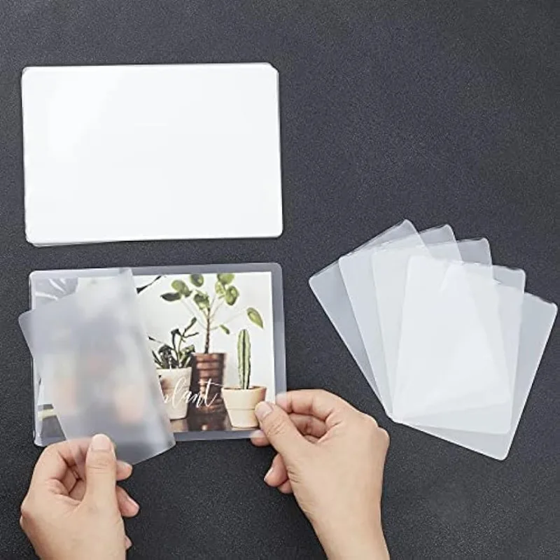 Confezione 200 Pezzi Confezione Da 200 Sacchetti Per Laminatrice Termica, Formato Lettera (11.5" X 9"), Spessore 3 Mil, Trasparenti Termolaminatrice Sacchetti Grandi - Foto 10