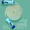Children's Adjustable Cotton Jump Ropes Sport Fitness Lovely Cartoon Skipping Handle Fillet Design Outdoor Sports Toy 4