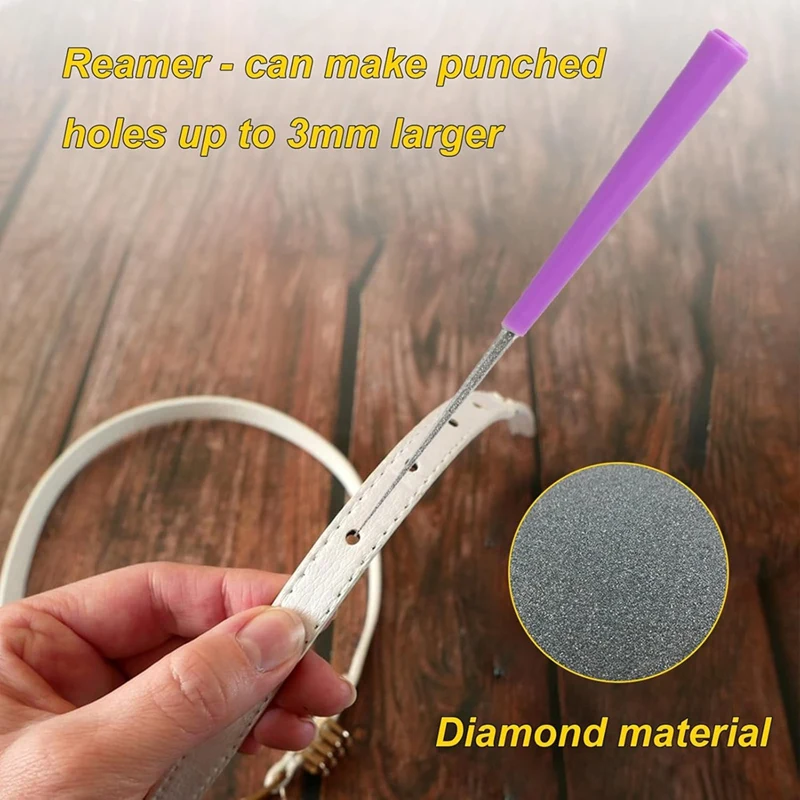AA01-2Pcs Watch Band Leather Hole Punch Plier,2.0Mm Belt Hole Puncher For Leather Belt Punch Tool,For DIY Craft Shoe Fabric