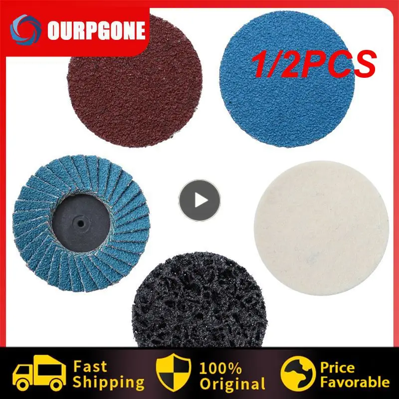 

1/2PCS Auto Lights Restoration Kit Waxing Sponge Sandpaper Sanding Discs Interface Pad For Car Detailing Headlight Wool