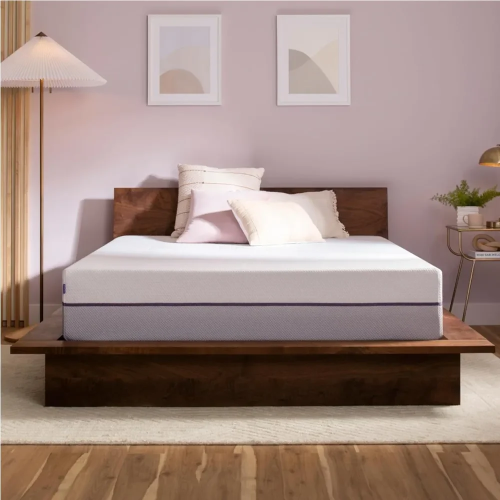 

Plus Full Mattress, GelFlex Grid, Better Than Memory Foam, Premium Comfort Foam Layer, Temperature Neutral, Responsiveness