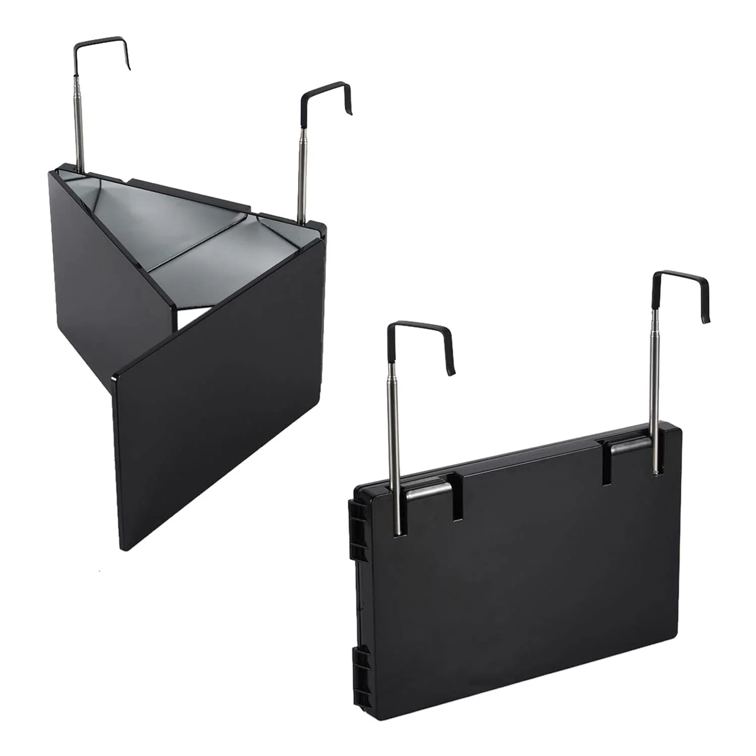 Specchio 360 Gradi Per Taglio Capelli - Specchio Tre Vie Con Ganci Regolabili - Portatile Per Casa E Viaggi - Foto 5