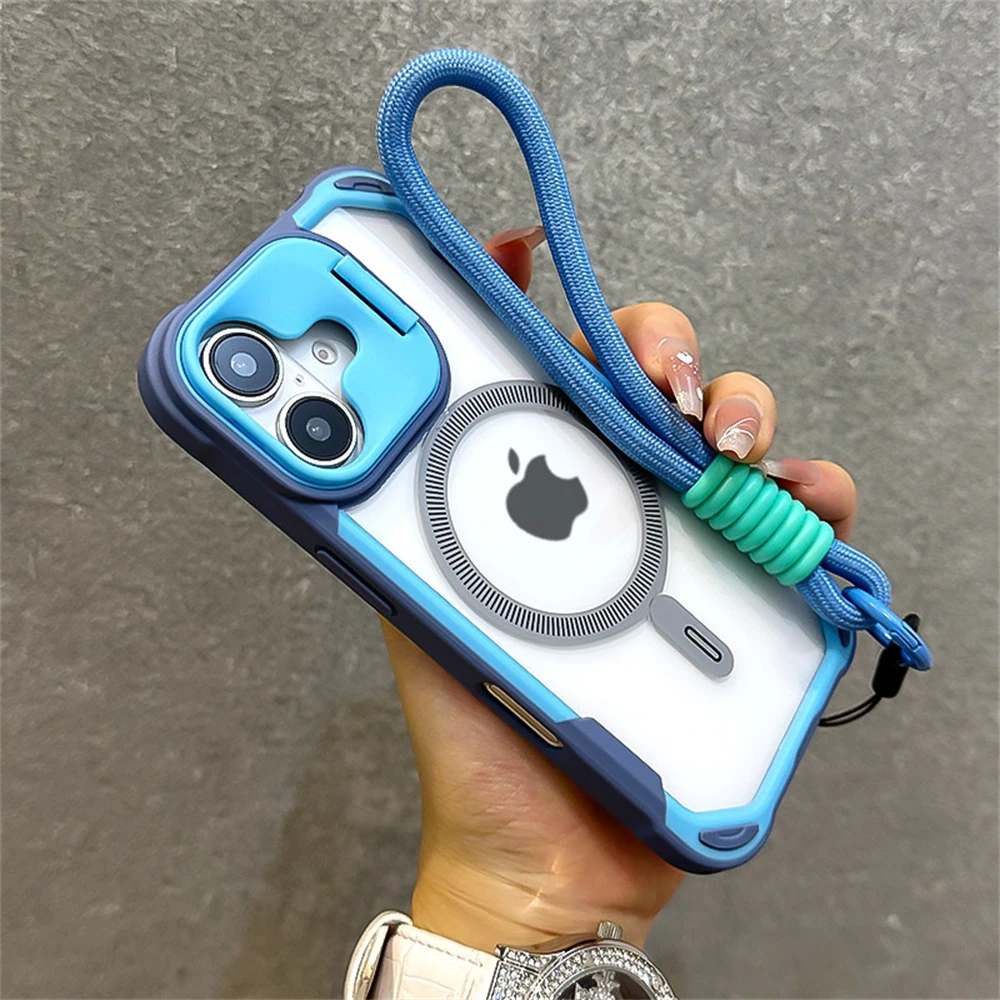 Armor Candy Color Clash For Magsafe Phone Case For iPhone 11 15 14 13 12 16 Pro Max 2