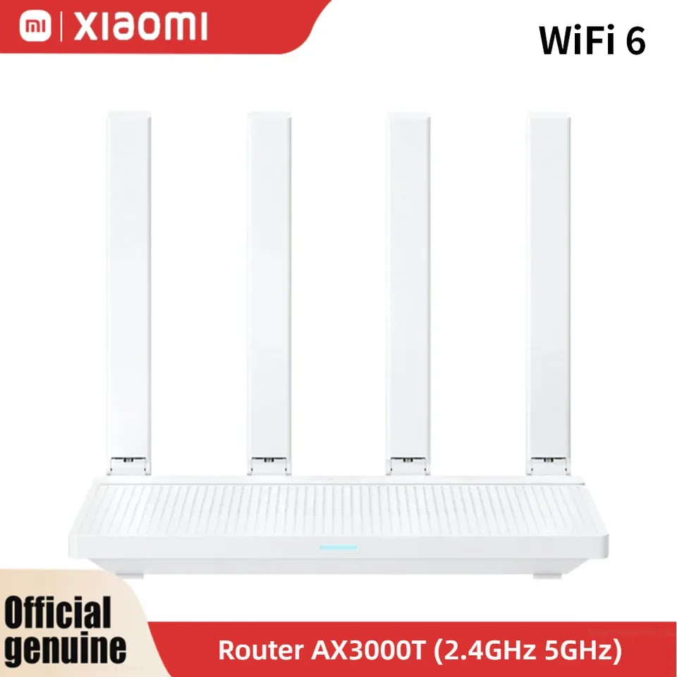 2024 NEW  Xiaomi Mijia AX3000T Router 5GHz 160MHz Broadband 1.3GHz Processor High Speed NFC Connection For Home Office Games