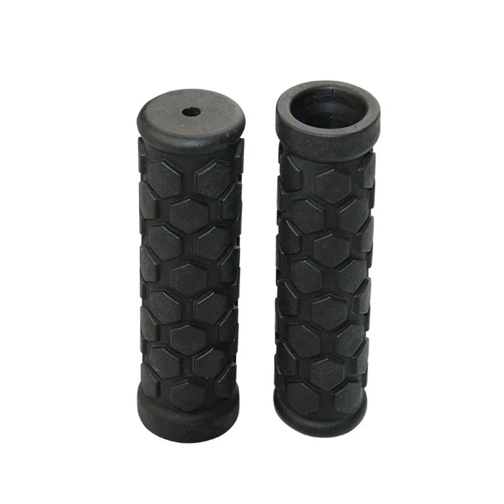 2pcs Bicycle Handle Handlebar 22mm Anti-Slip Shock Absorption Rubber Bike Grip Haddle Bars Black Comfortable Cycling Accessories bicycle handlebar grips bicycle handlebar bicycle accessories