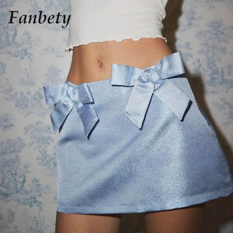 

Women's Spring New Solid Color High Street Dress Casual Commuter Strap Bow Mini Dress Fashion Slim Party Versatile Short Dress