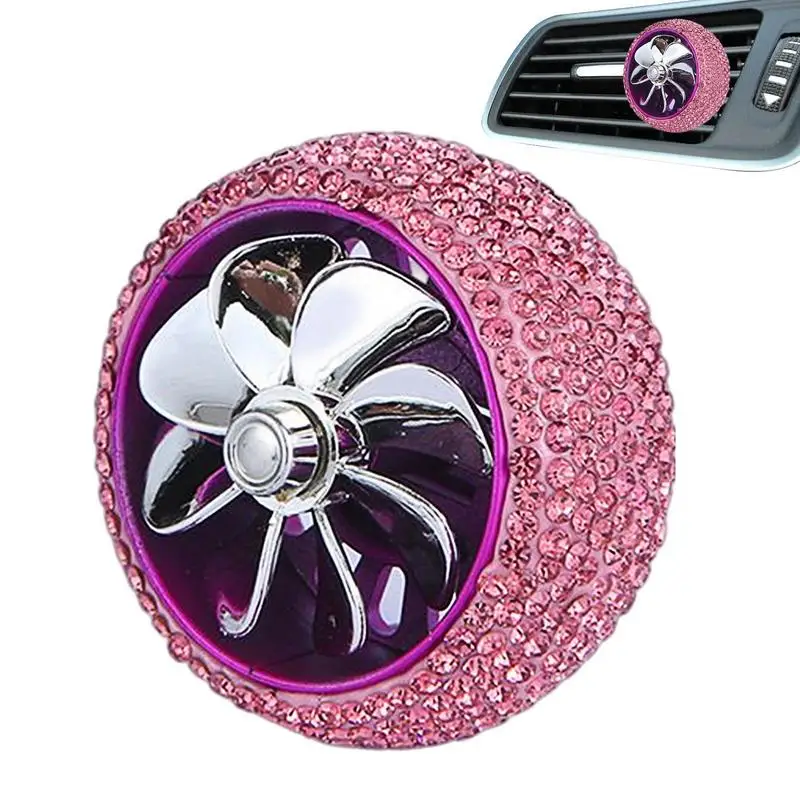 

Автомобильный диффузор с вентиляционным зажимом, освежитель воздуха для автомобильного кондиционера, уничтожитель запахов с вращающимся вентилятором