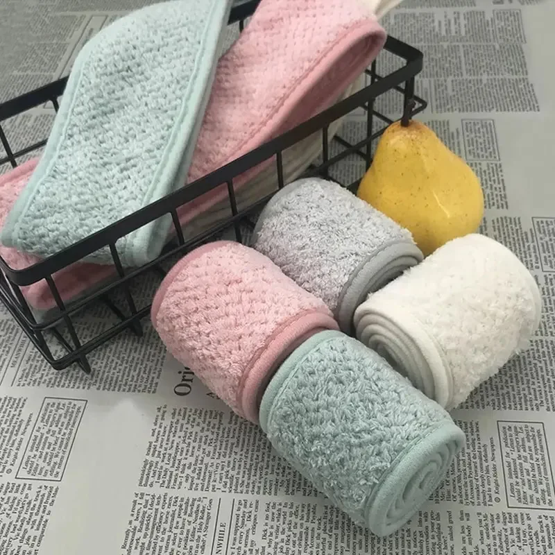 Wide Head Band Adjustable Hairband For Women Yoga Bath Shower Makeup Wash Face Cosmetic Soft Fabric Toweling Hair Accessories