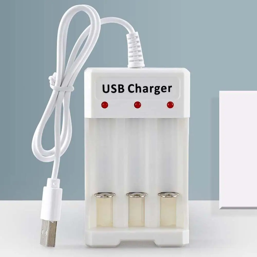 Charge Dock Rechargeable AAA AA Battery Lithium Battery Charger Batteries USB Charger Battery Charger Battery Charging Station - 3