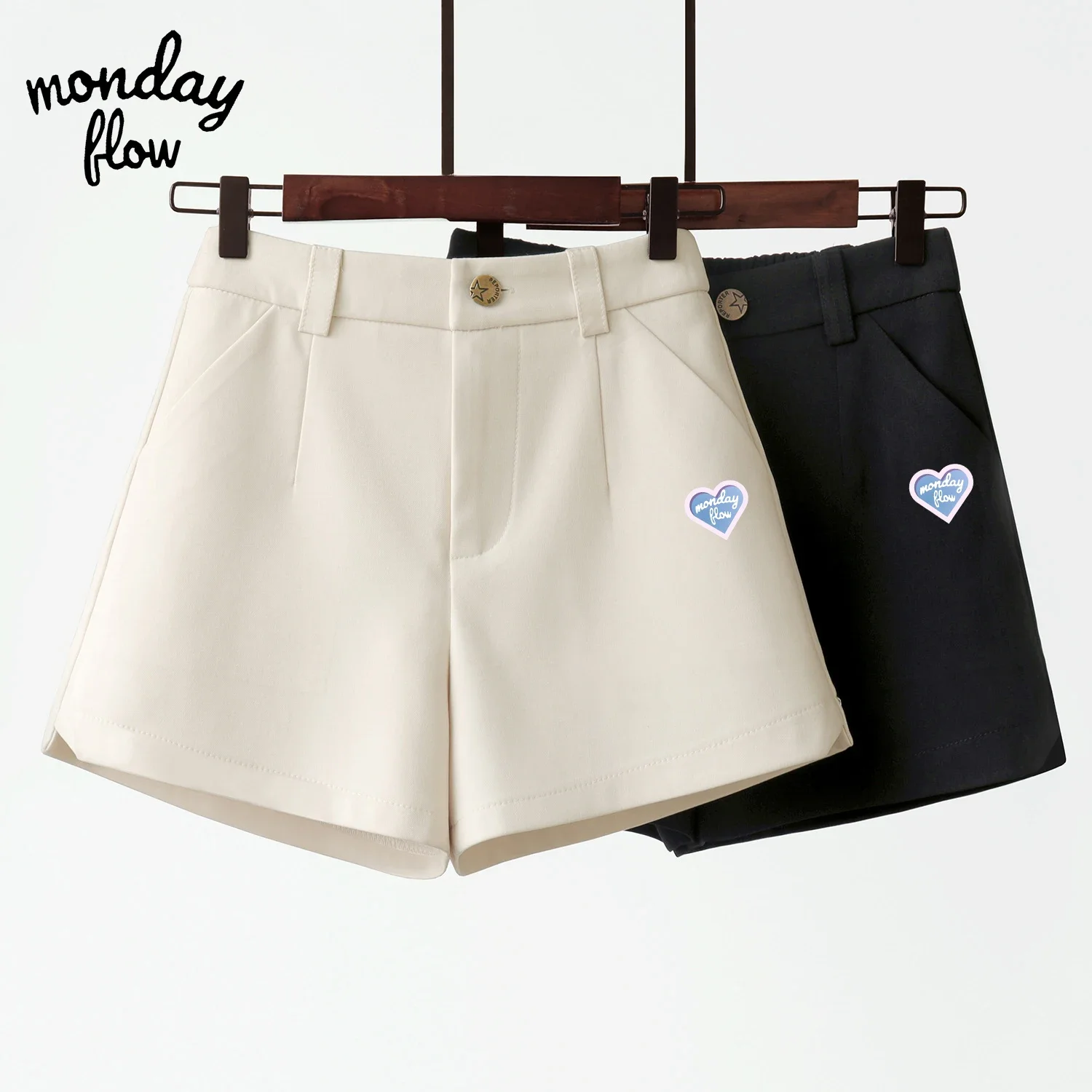 Monday Flow Summer Golf Shorts Women Windproof Sports Casual Golf Skirt Ladies Quick-Dry Breathable Short Trousers