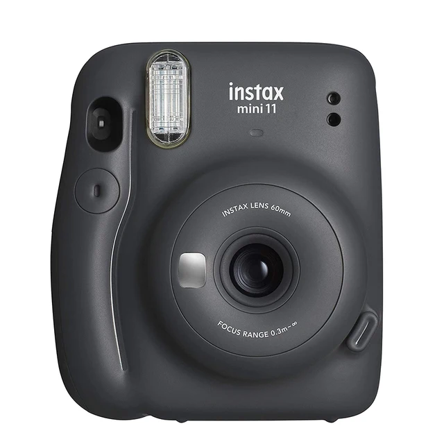 Paquete festivo de cámara instantánea FUJIFILM INSTAX MINI 11 (azul cielo)