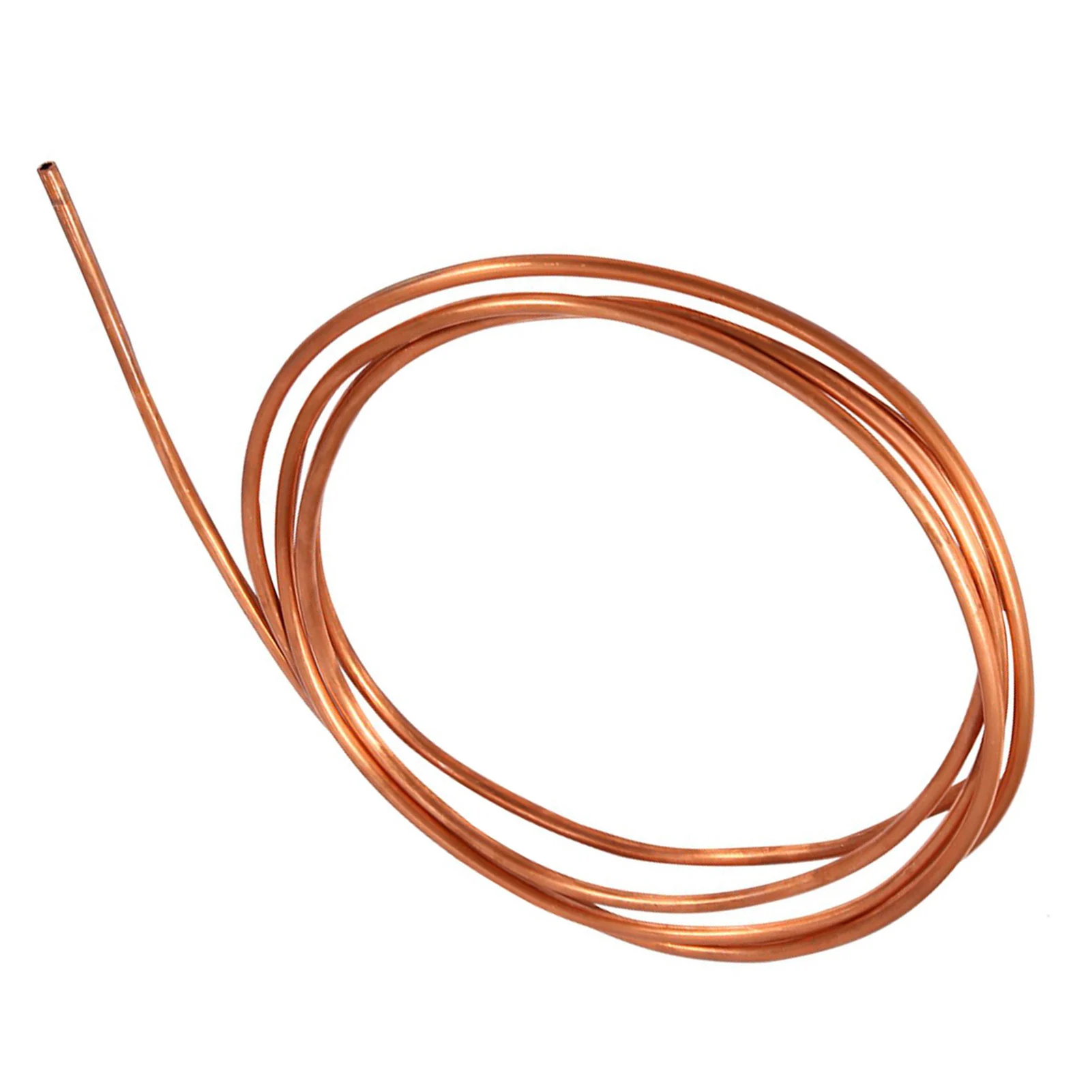 Copper Pipe Copper Round Tubing Soft Tube 2M OD 4mm x ID 3mm for Refrigeration Plumbing
