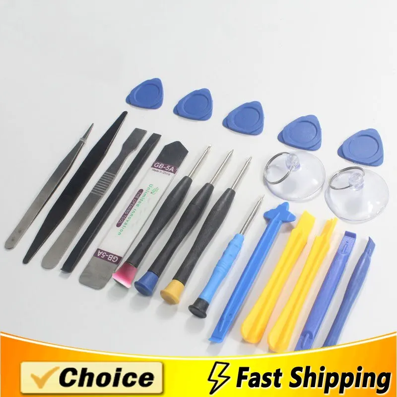 Phone Repair Kit 21 in 1 Mobile Disassemble Repair Tools for iPhone Screwdriver Combination Skid Multi Function Disassembly Set