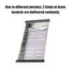 Kitchen Sink Double Bowl 30.7x16.9inch Stainless Steel Sink Workstation Sink Basin Dish Drying Rack Utility Sink 3